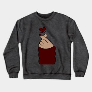 hand of love Crewneck Sweatshirt